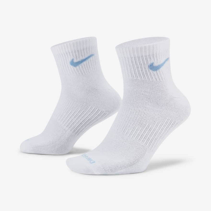 Nike Everyday Socks White Blue