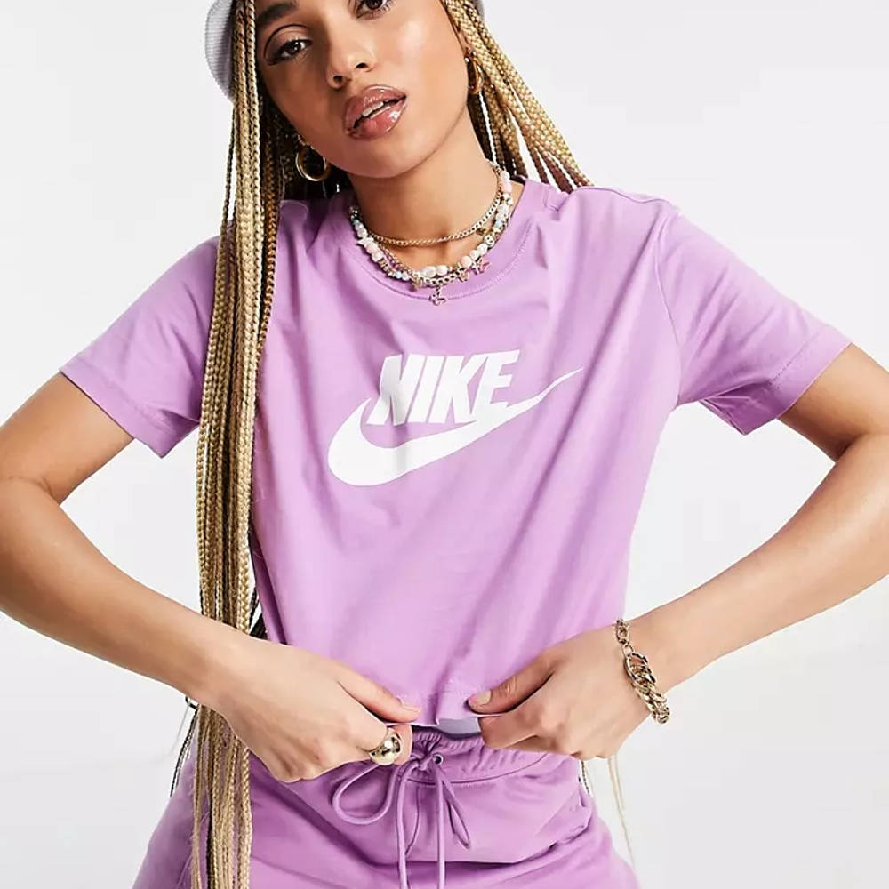 violet shock nike shirt