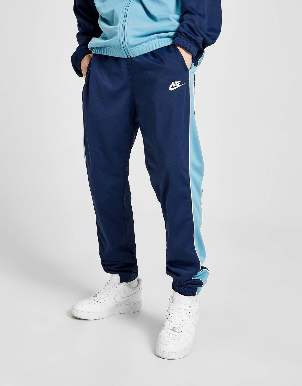 Nike Griffin Poly Track Pants - Blue | The Sole Supplier