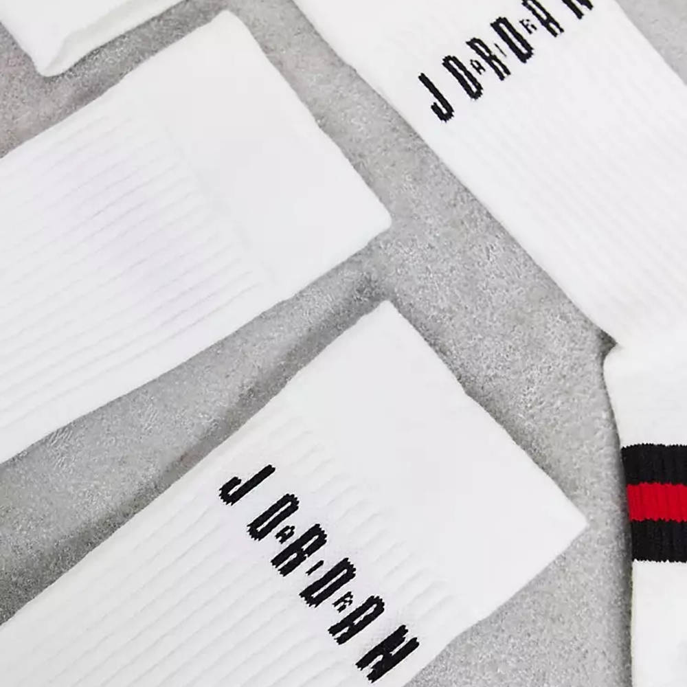 Nike Jordan Legacy Socks White Detail 2