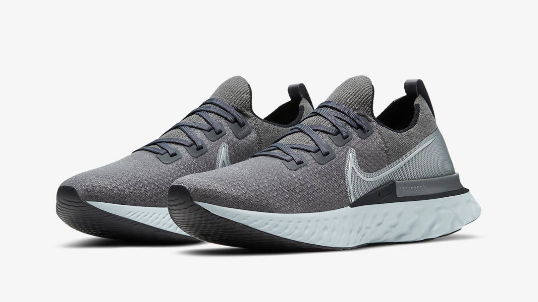 Nike React Infinity Run Flyknit Iron Grey Front