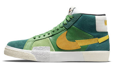 Nike SB Blazer Mid Mosaic Pack Green