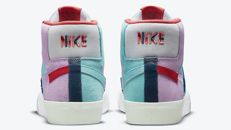 Nike SB Blazer Mid Mosaic Pack Multi DA8854-500 back