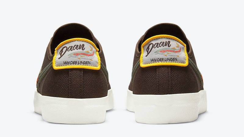 Nike SB BLZR Court DVDL Baroque Brown Back