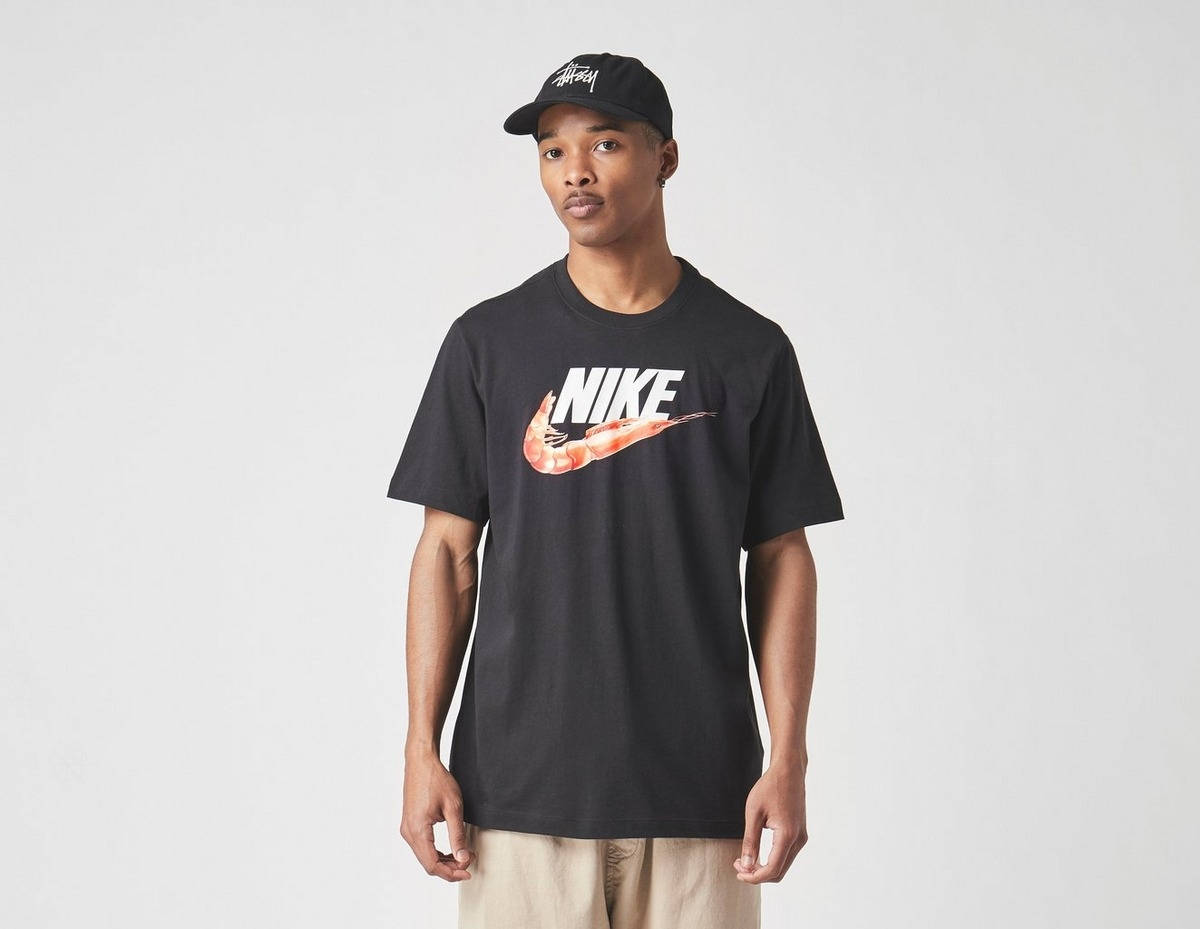 shrimp nike shirt