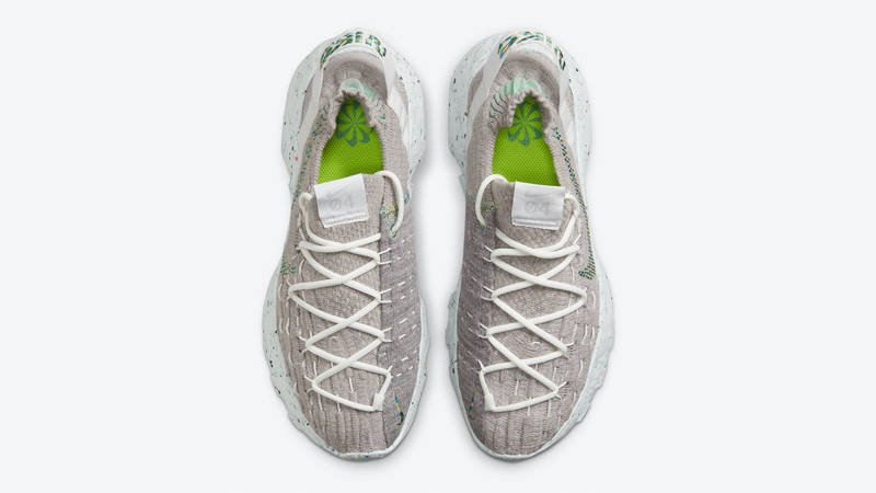 Nike Space Hippie 04 Green Gold Middle