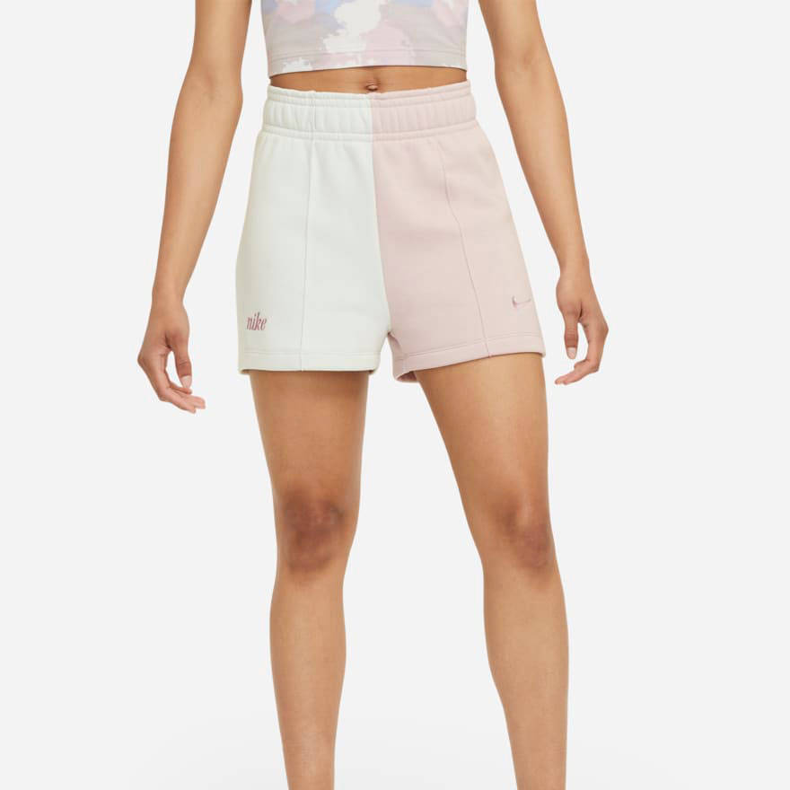 Nike Sportswear Shorts White Pink