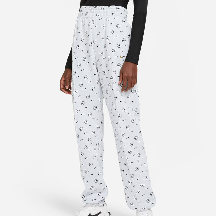 Nike Sportswear Sweatpants Logo Print Grey