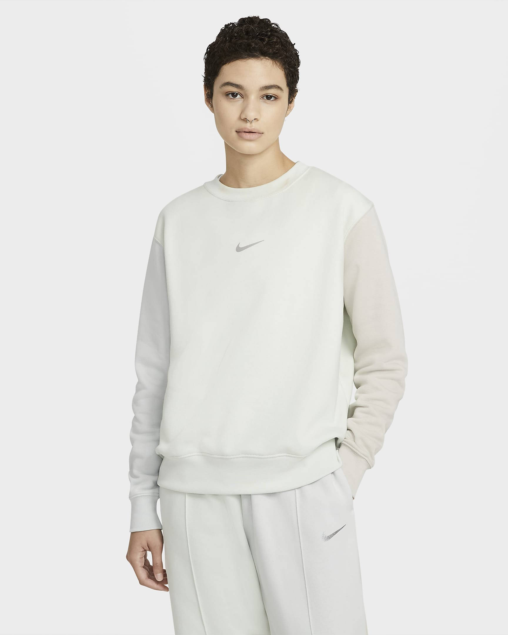 Nike Sportswear Swoosh Crew Sweatshirt Where To Buy DJ4411-083