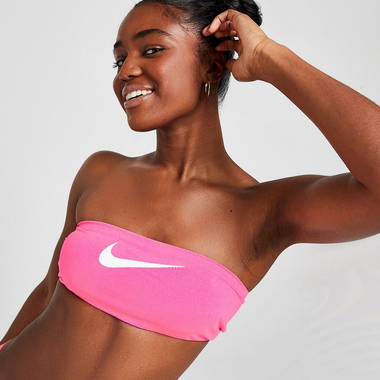 Nike Swoosh Bandeau Bikini Top