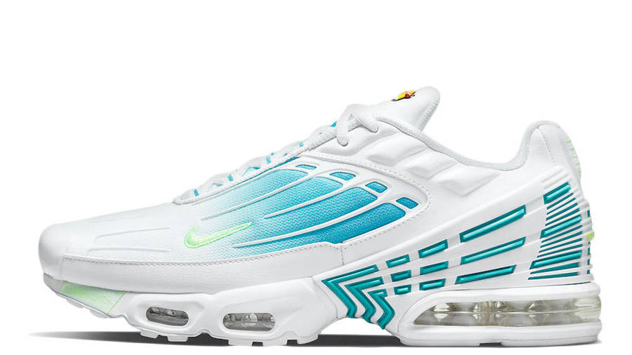 nike tn air max plus 3 white aquamarine