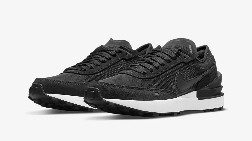 Nike Waffle One GS Black White