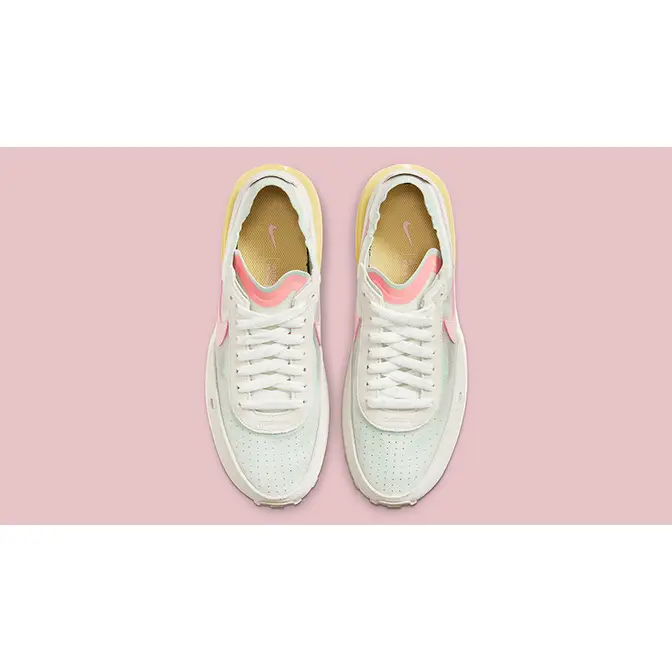nike waffle one seafoam pink glaze