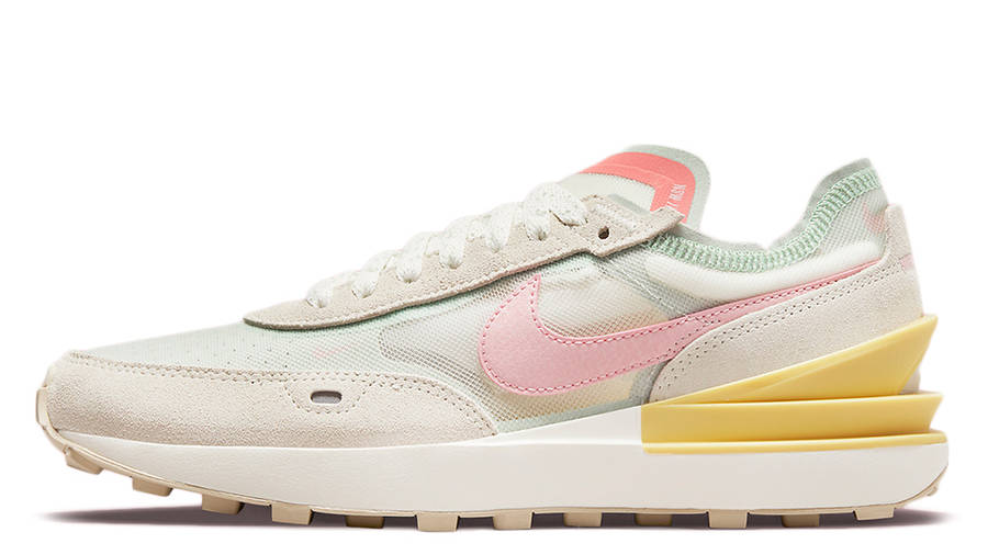 nike waffle one seafoam pink glaze