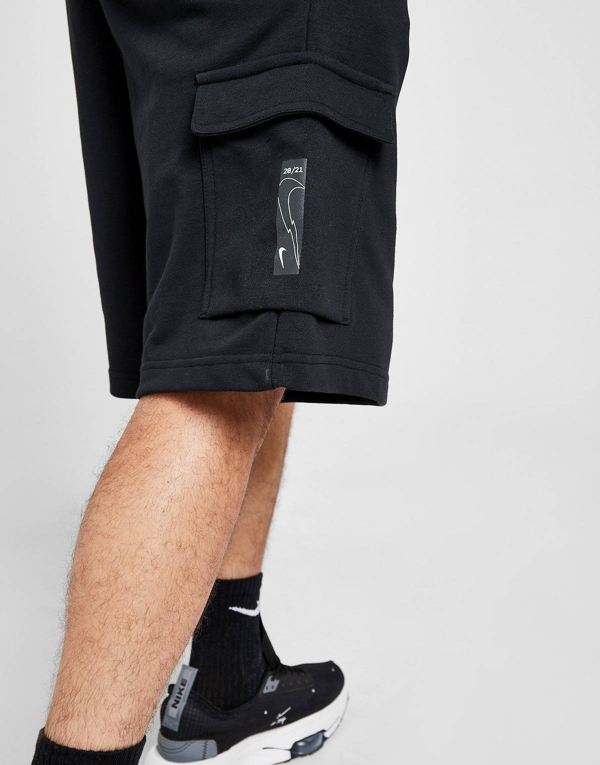 nike zig zag swoosh cargo shorts