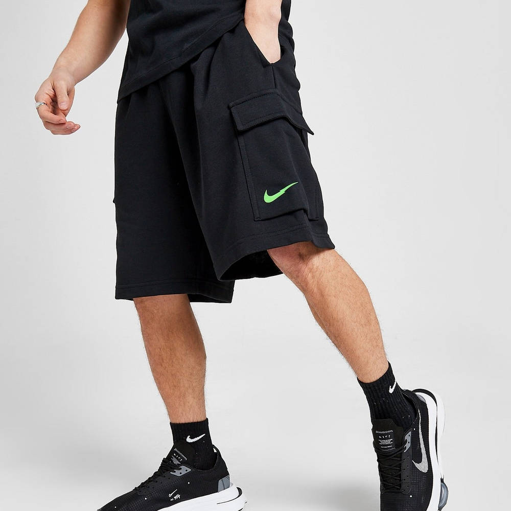 nike swoosh cargo shorts