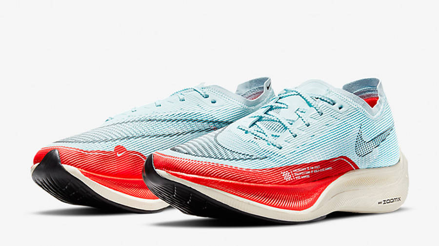 Nike ZoomX VaporFly NEXT% 2 Ice Blue CU4111-400 front