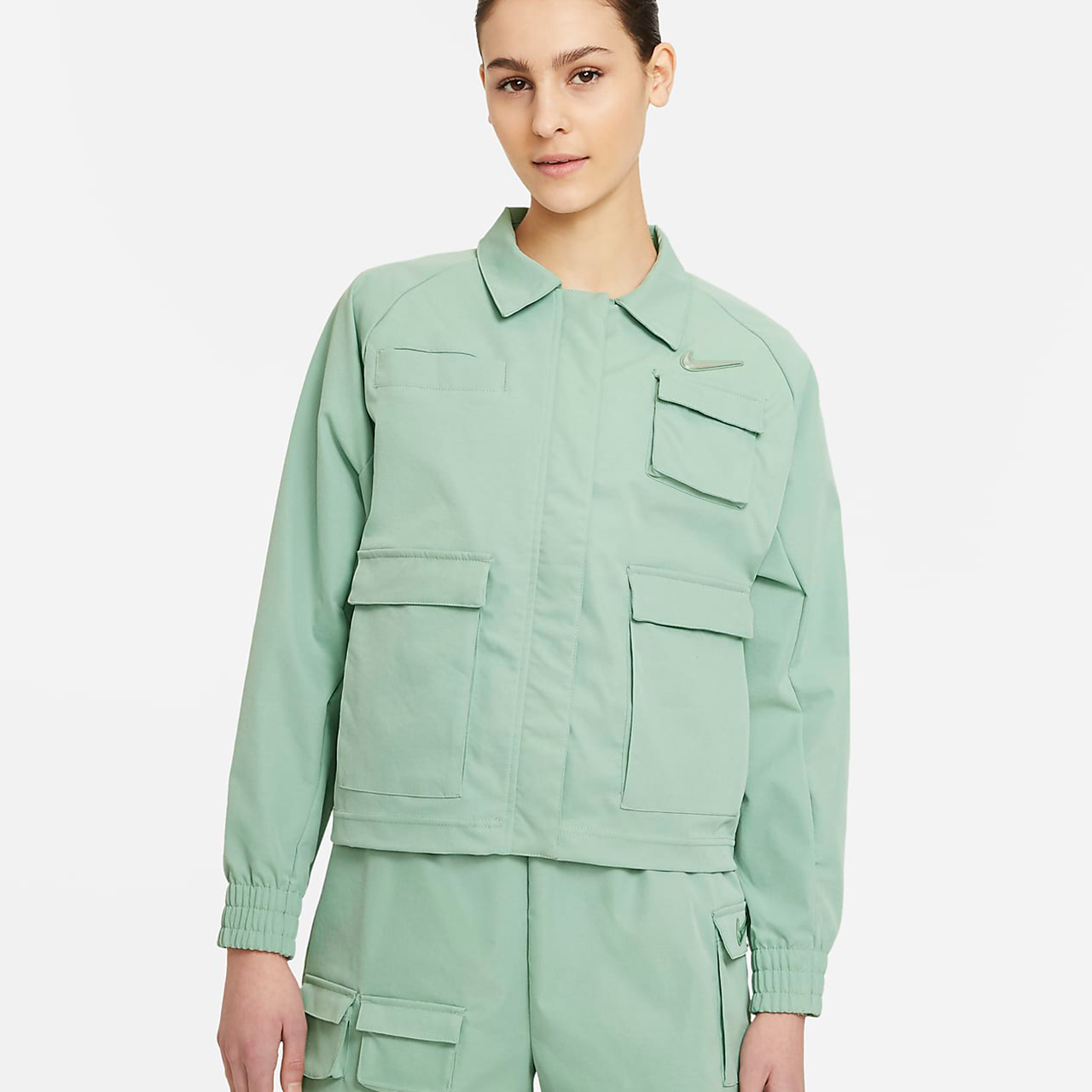 Nike Sports Jacket Green
