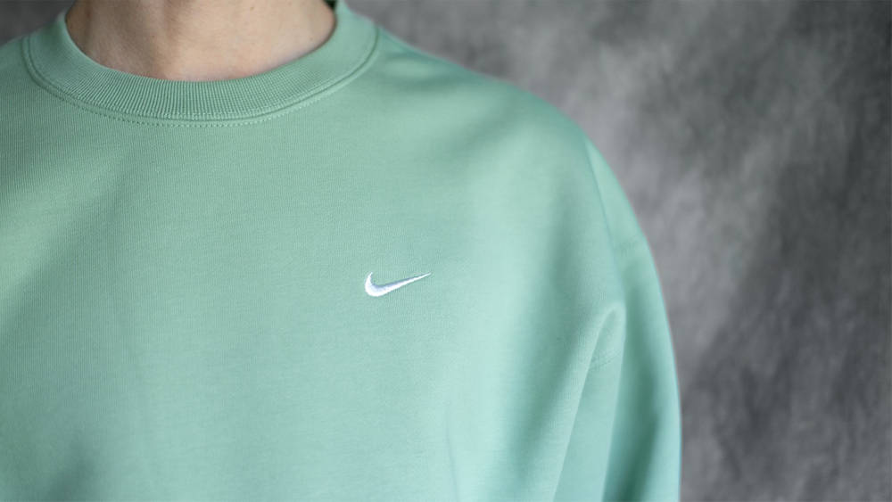 Have Your Fits Looking Minty Fresh This Summer With This Nikelab Fleece Crew Sweatshirt "Steam"