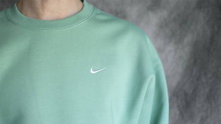 Look Minty Fresh This Summer With The NikeLab Fleece Crew Sweatshirt "Steam" Look Minty Fresh This Summer With The NikeLab Fleece Crew Sweatshirt "Steam"