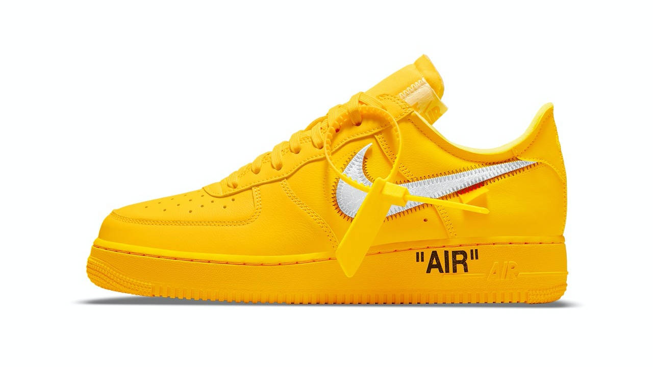 off white x nike university gold 1