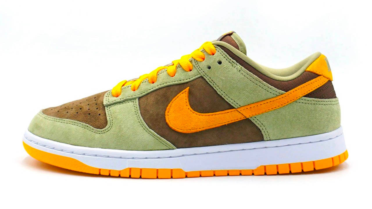 The Nike Dunk Low Dusty Olive Is Wrapped in Earthy Suede