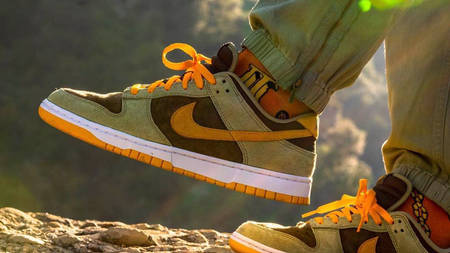 The Nike Dunk Low "Dusty Olive" Is Wrapped in Earthy Suede The Nike Dunk Low "Dusty Olive" Is Wrapped in Earthy Suede