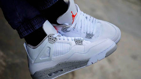 Here's When You Can Cop the Air Jordan 4 "White Oreo"