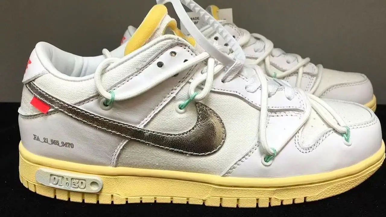 First Look at the Off-White x Nike Dunk Low 