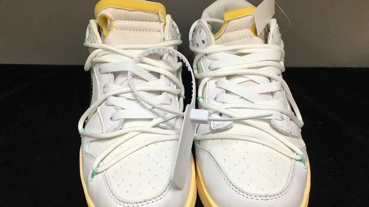 First Look at the Off-White x Nike Dunk Low 
