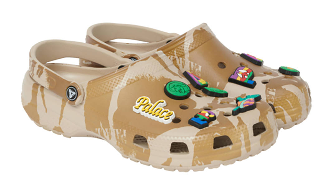 Palace x Crocs Camo Side
