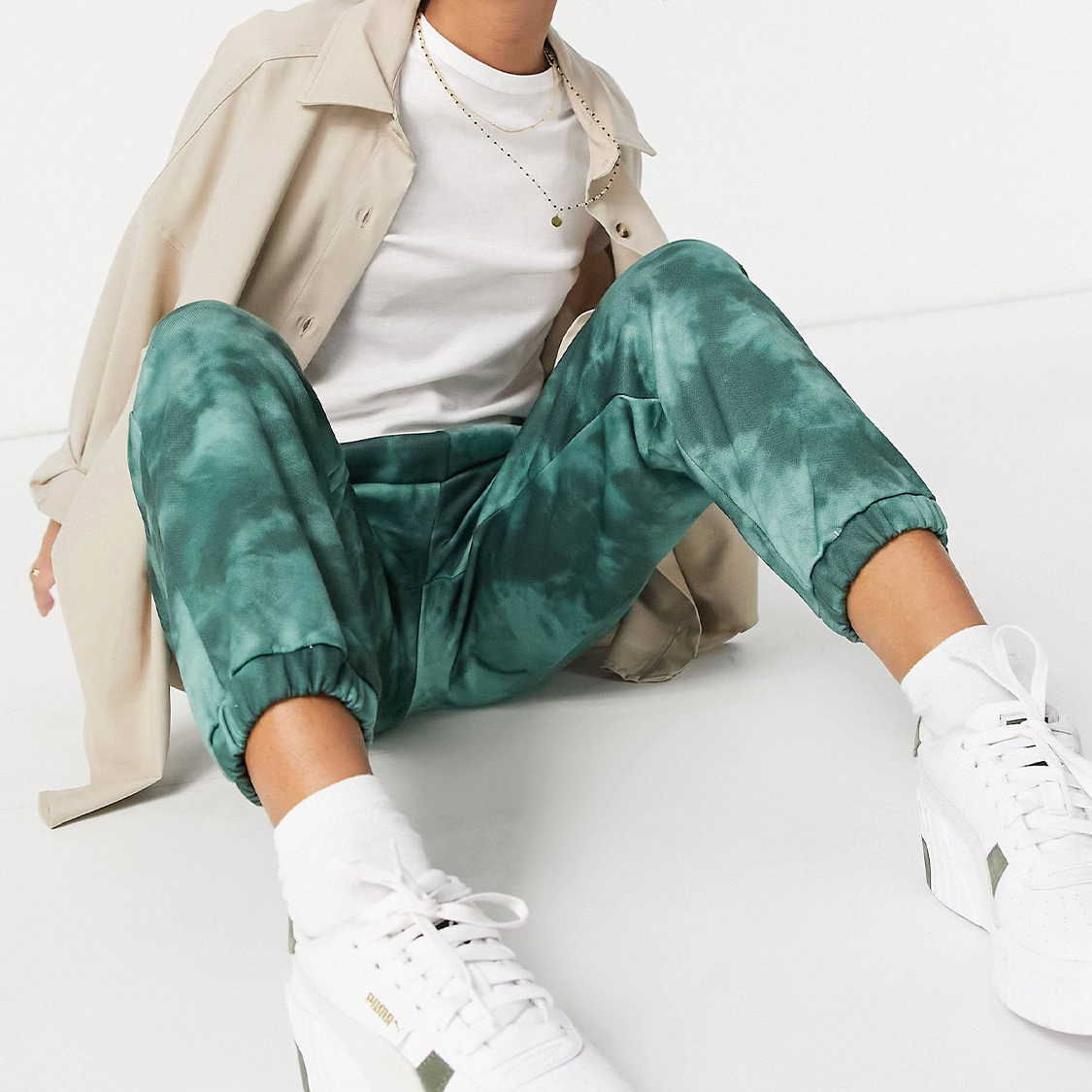 ASOS DESIGN Petite Tie Dye Joggers