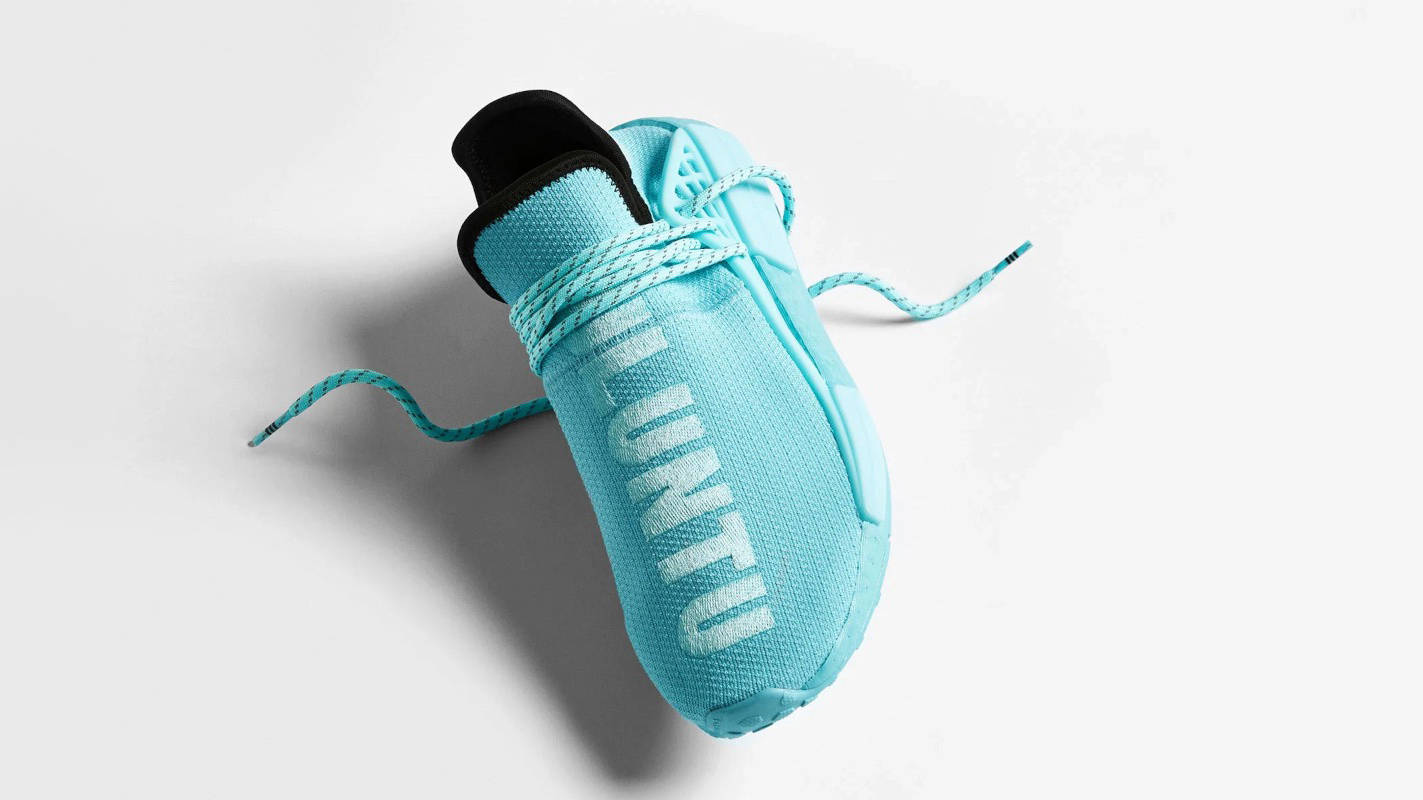 Pharrell x adidas NMD Hu Aqua Blue