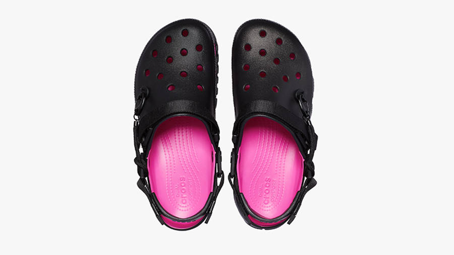 Post Malone x Crocs Duet Max Clog Black Pink | Where To Buy | 207268 ...