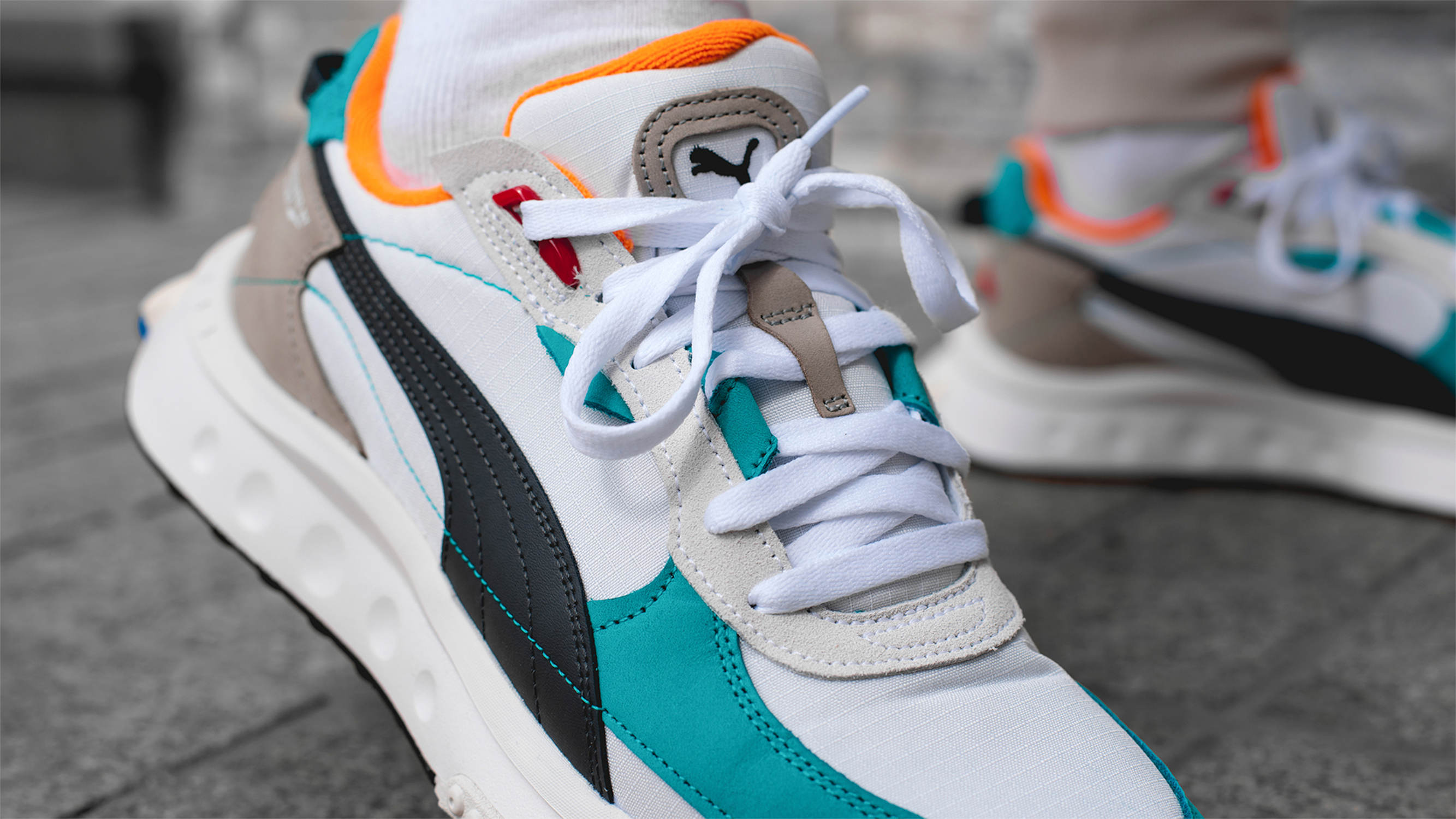 The Puma Wild Rider Layers Exudes Summer Vibes