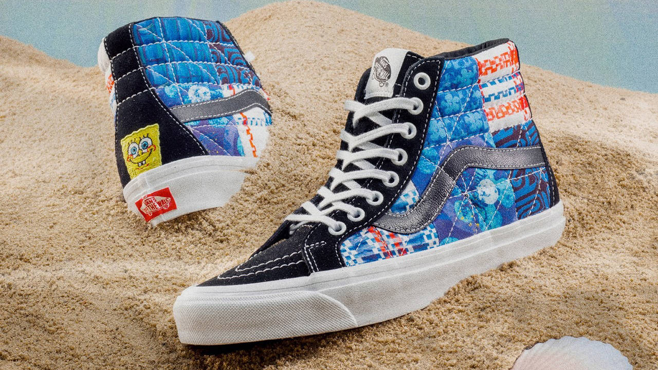 Sandy Liang x Spongebob x Vans Sk8-Hi 38 DX