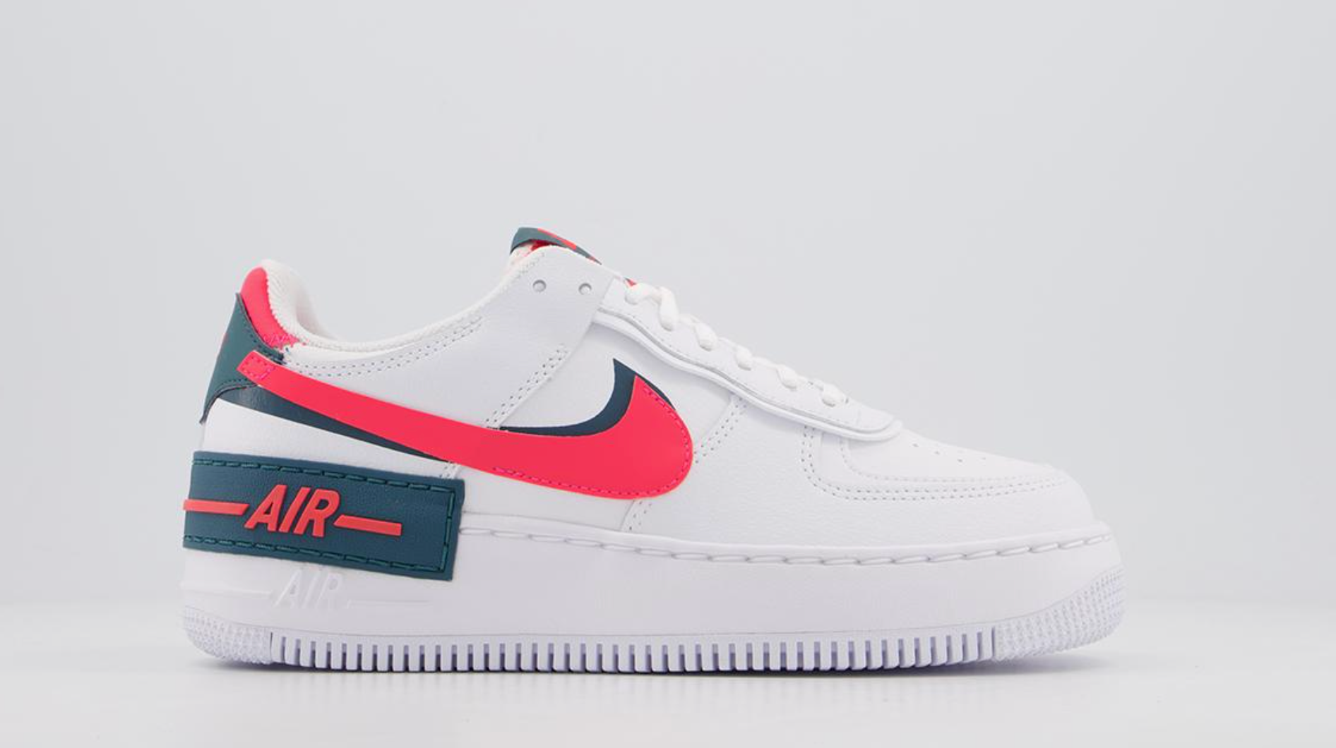 AF1 Shadow Teal Red