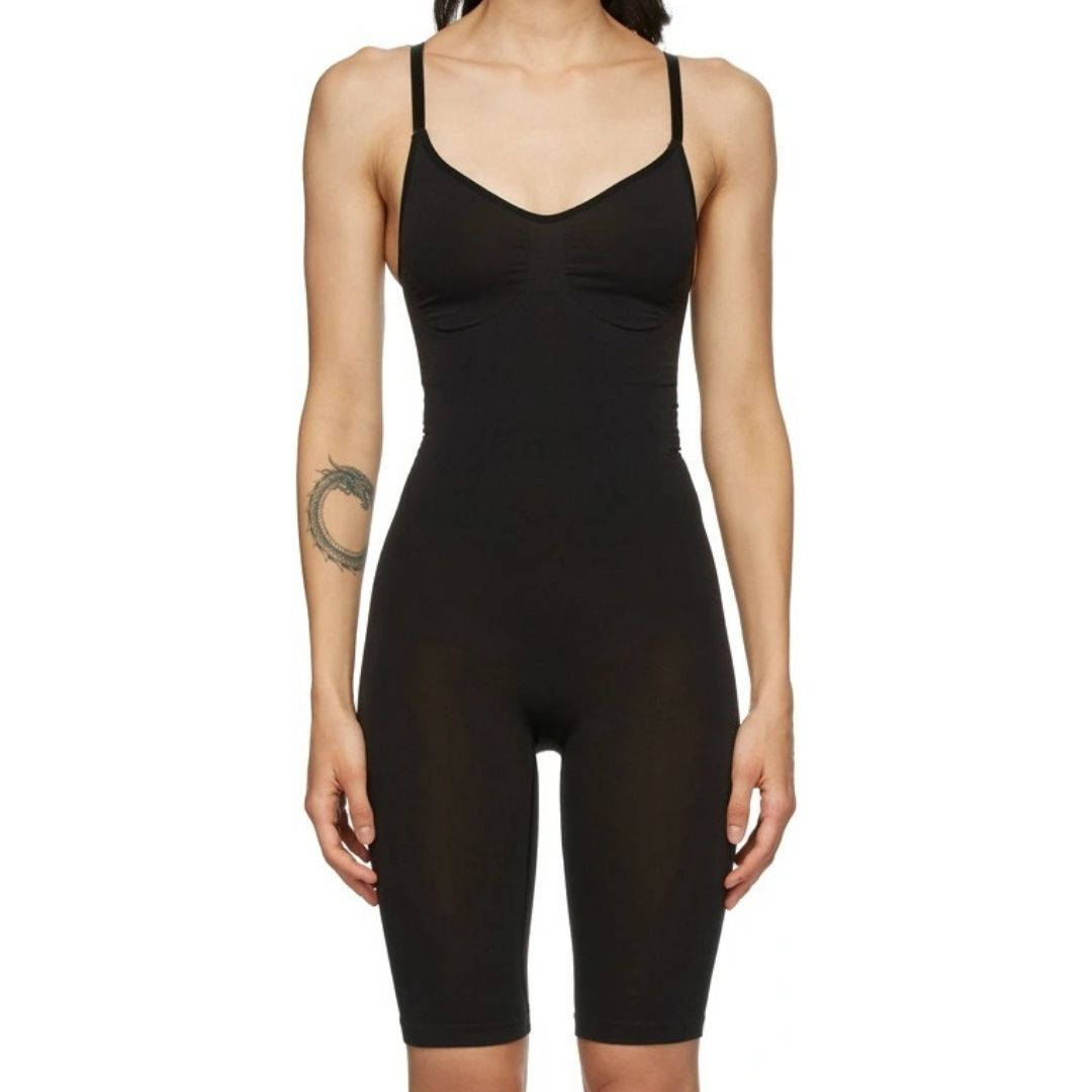 Skims black bodysuit