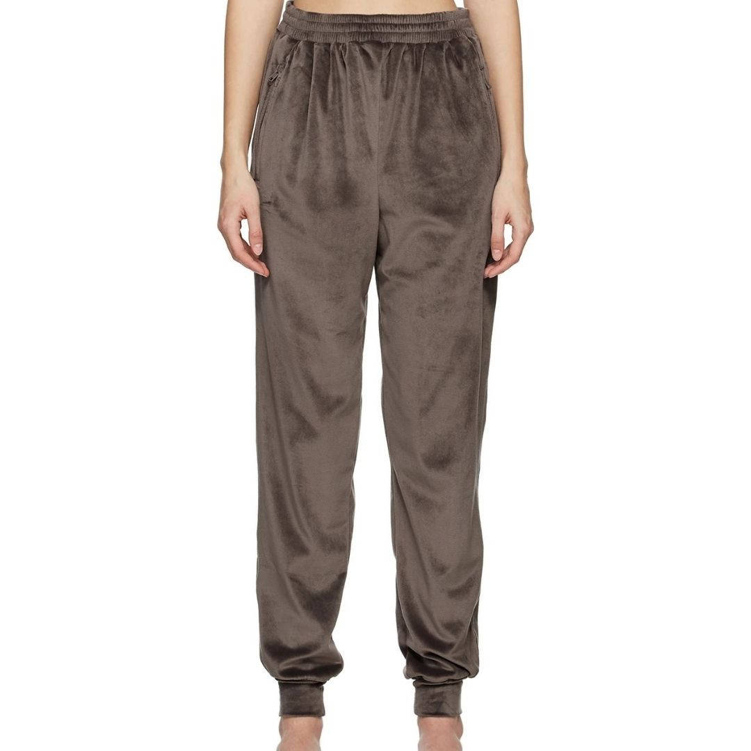 Skims velour tracksuit bottoms