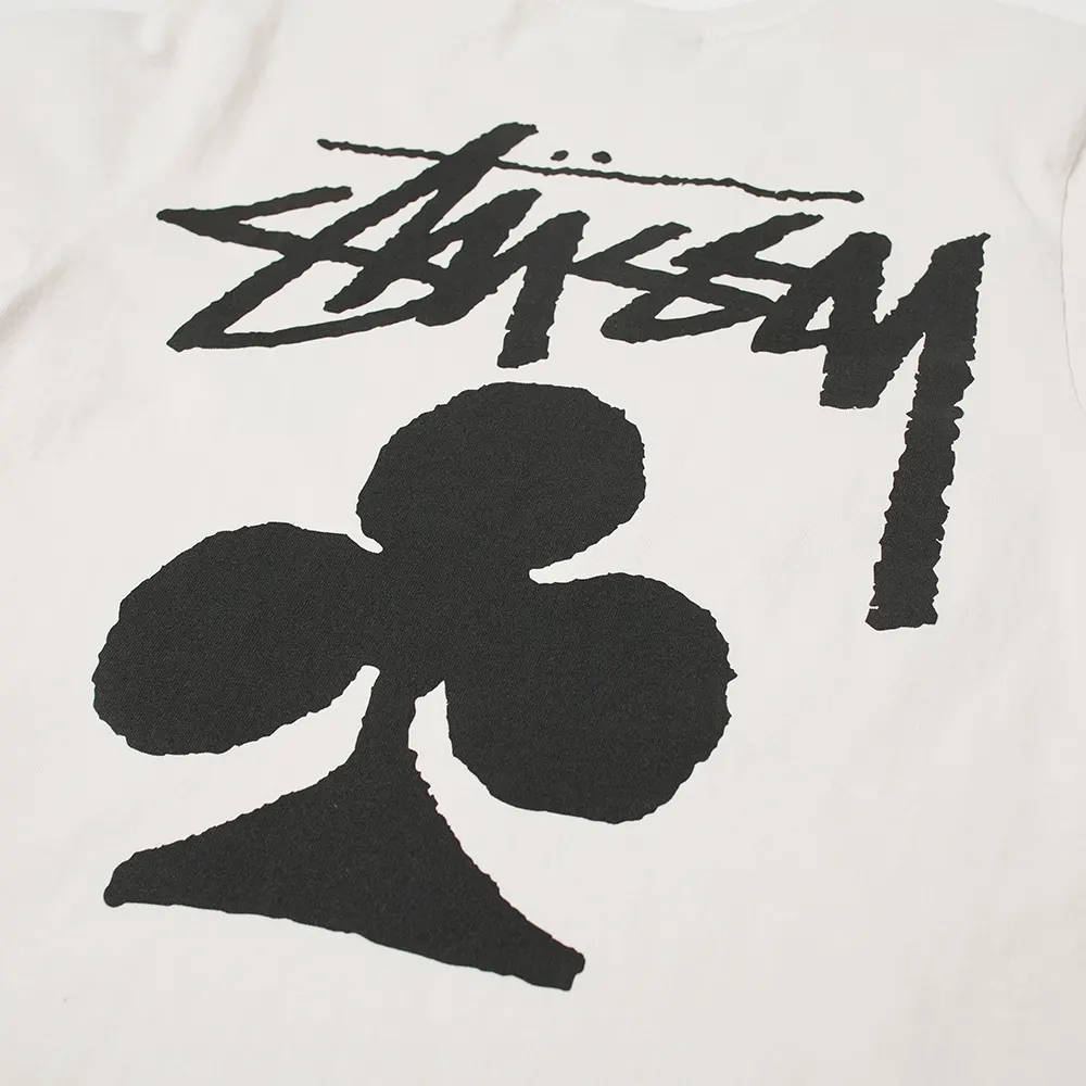 Stussy Club Pigment Dyed TShirt Natural The Sole Supplier