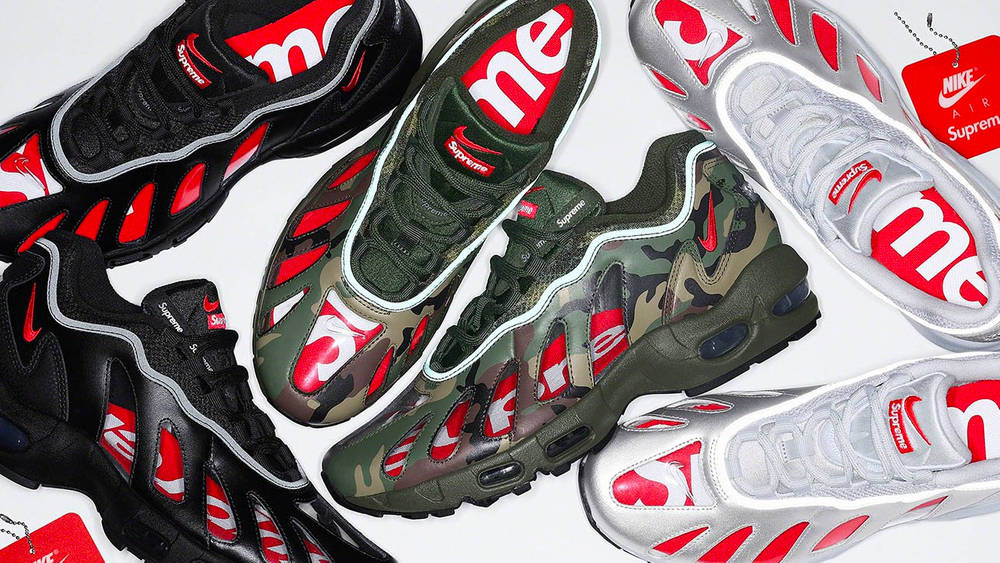The Supreme x Nike Air Max 96 Spring 2021 Collection is Dropping This Week!