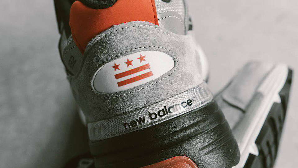 DTLR x New Balance 992 Discover and Celebrate