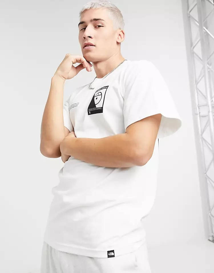The North Face Steep Tech Logo T-Shirt White