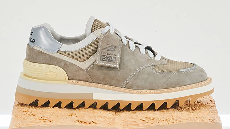 Tokyo Design Studio x New Balance 574 Grey Side 2