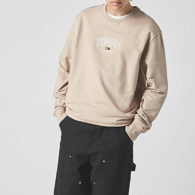 Tommy Sweatshirt Tan