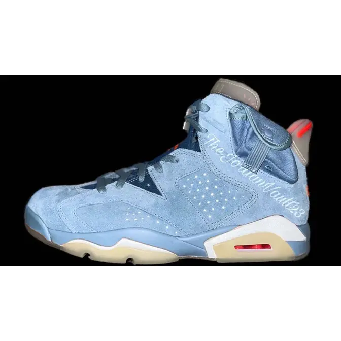 Travis Scott x Nike Air Jordan another Retro Vi 6 Low Gc Chinese New Year 2022 Me Houston Oilers side