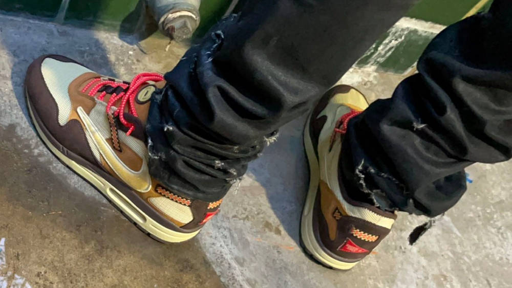 Image via Future Travis Scott x Nike Air Max 1 "Baroque Brown"