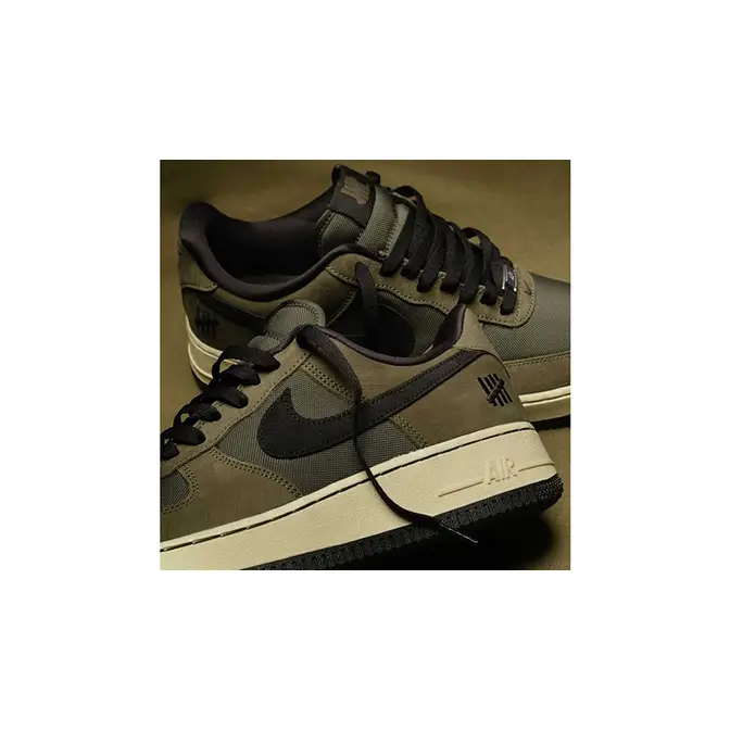 Nike Air Force 1 Low Undefeated Ballistic Olive Green Men's Sneakers Shoes