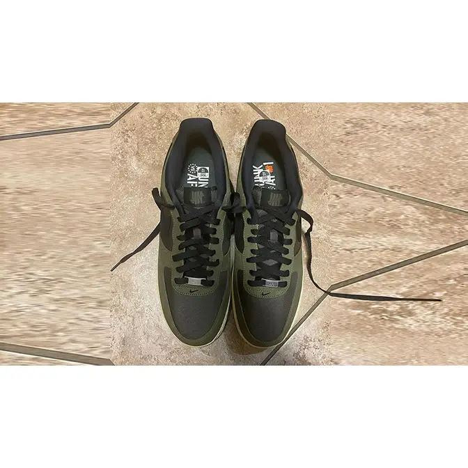 undefeated x nike air force 1 ballistic