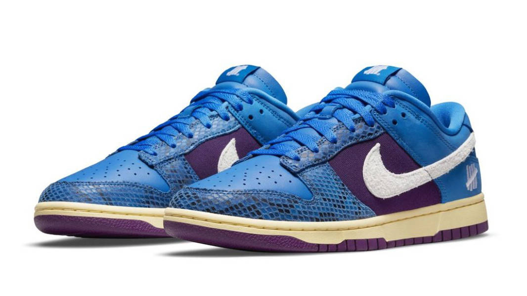 Undefeated x Nike Dunk Low Blue Purple | Raffles & Where To Buy